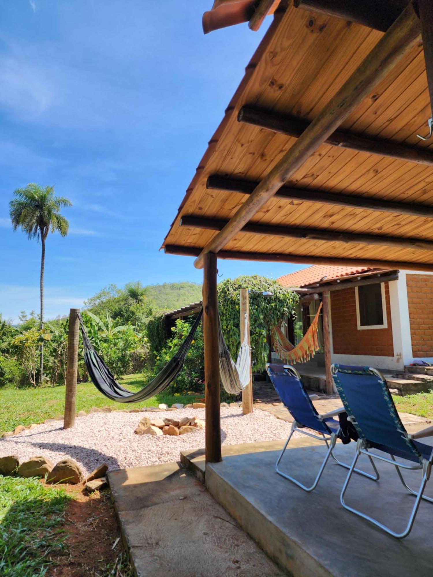 Refúgio Tao Cerrado Chalé Pé de Serra Alto Paraíso de Goiás Exterior foto